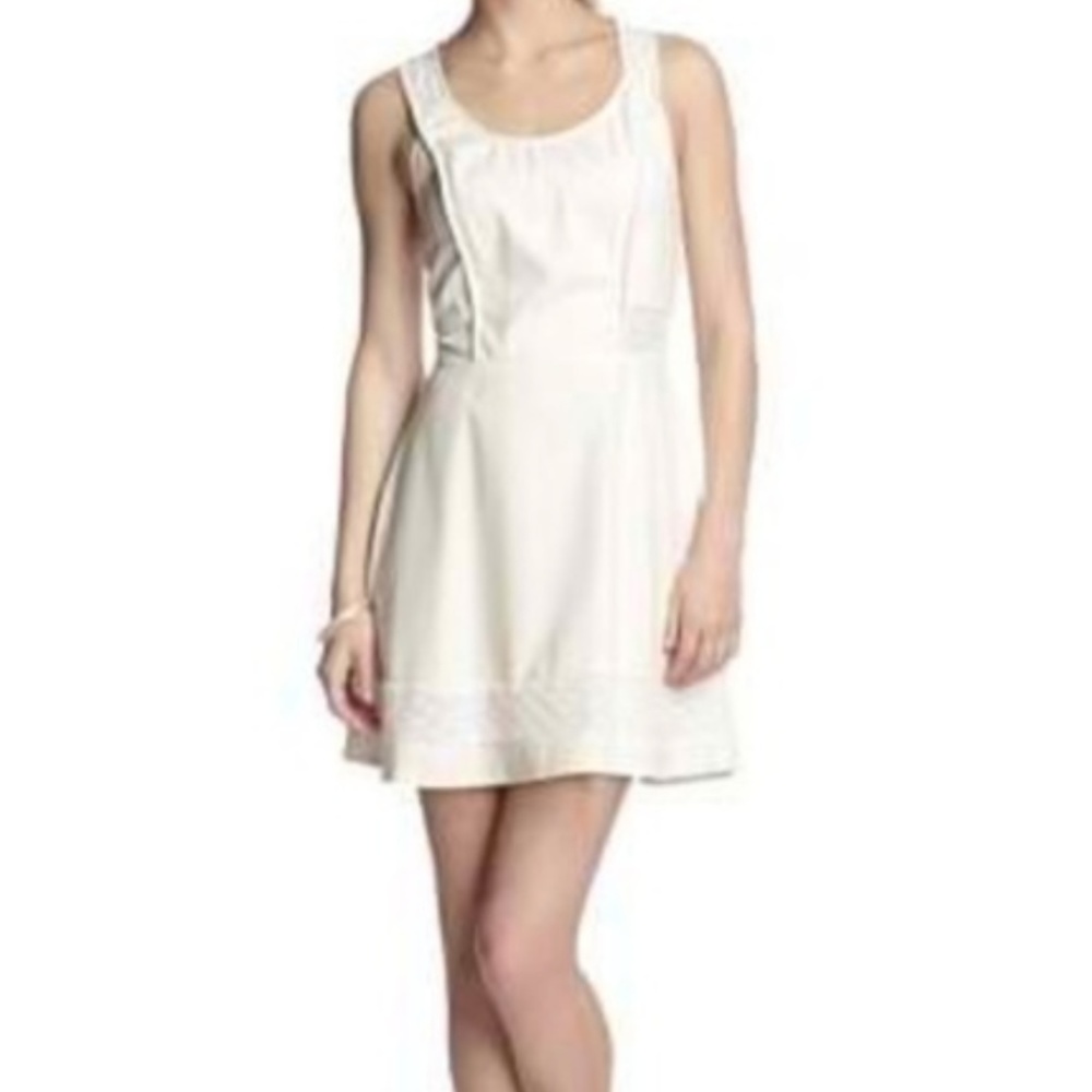 W118 Walter Baker Leah Dress Cream Size S